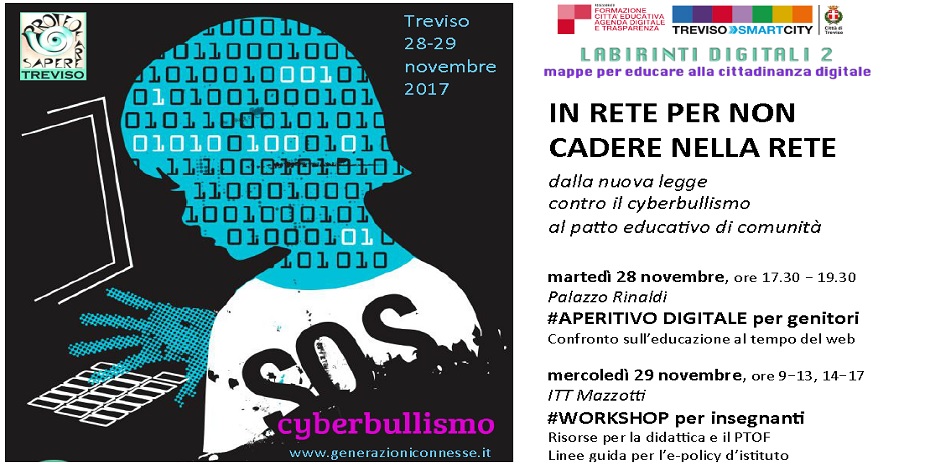 In rete per non cadere nella rete, seminari formativi a Treviso