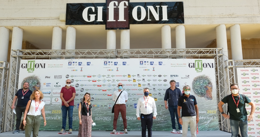 I vincitori dei concorsi “Il miglior web possibile” e “Diventa Autore” premiati sul palco del Giffoni Film Festival